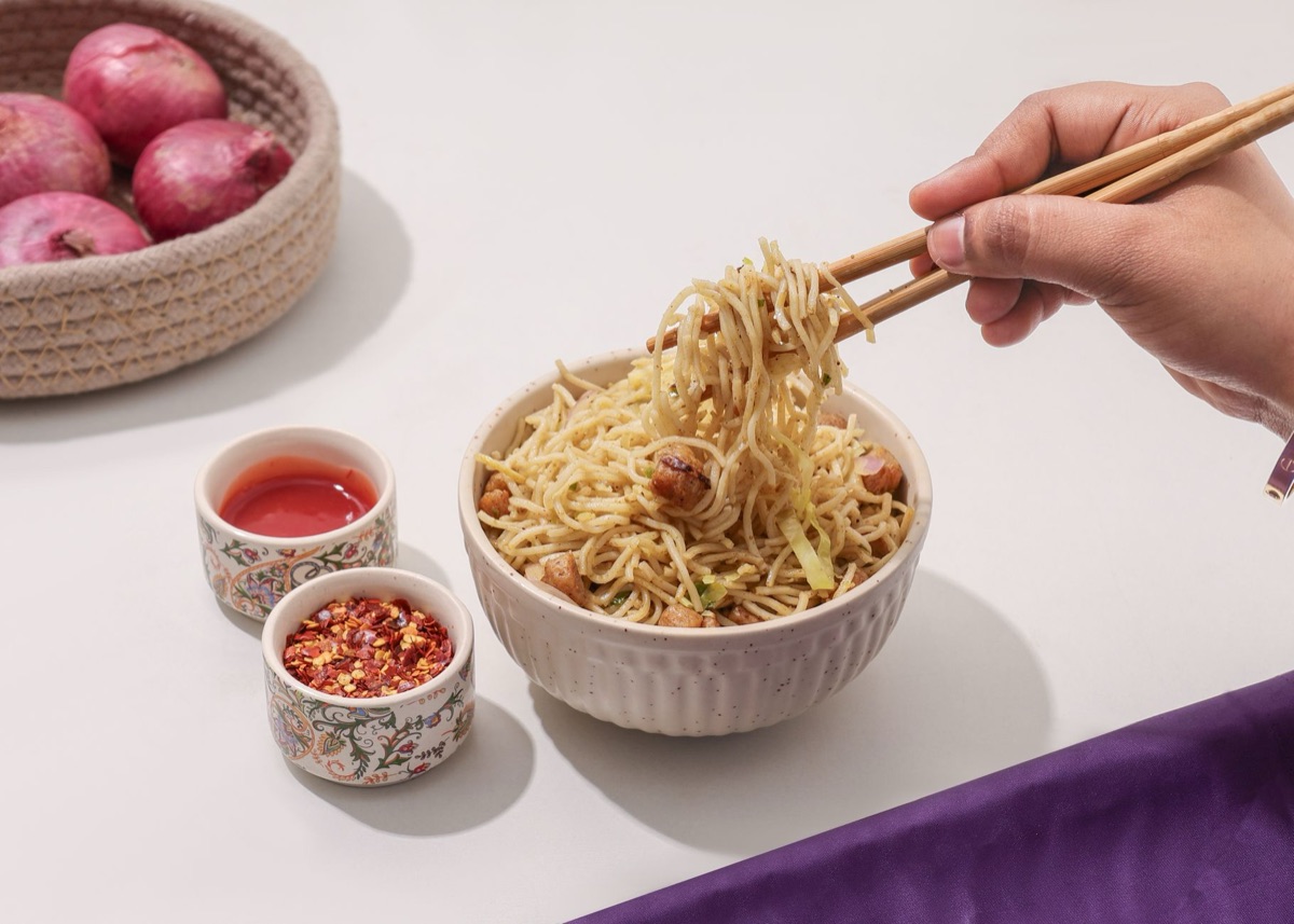noodles con peperoncino e spezie
