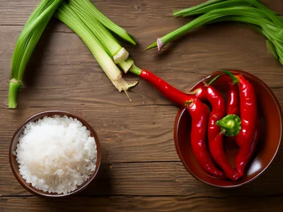 Sabor picante ramen asiático: análisis nutricional de este 100g